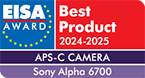EISA APS-C CAMERA OF THE YEAR 2024-2025 6700iILCE-6700j